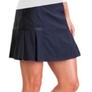 Athleta Black Any Sport Pleated Skort Skirt 905866 Size XS